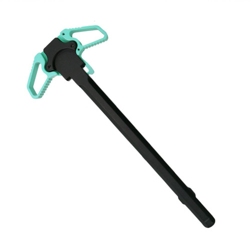 MCS AR-15 Ambidextrous Charging Handle - Cerakote Robins Egg  MCS AR-15 Ambidextrous Charging Handle - Cerakote Robins Egg