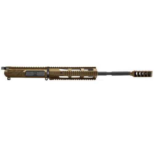 MCS AR-15 5.56 NATO 16" CARBINE UPPER WITH FREE FLOAT 10" HANDGUARD - CERAKOTE CAMO  MCS AR-15 5.56 NATO 16" CARBINE UPPER WITH FREE FLOAT 10" HANDGUARD - CERAKOTE CAMO