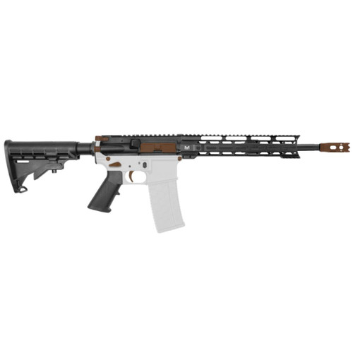MCS AR-15 5.56 NATO 16" CARBINE KIT 12" M-LOK HANDGUARD - CERAKOTE BURNT BRONZE  MCS AR-15 5.56 NATO 16" CARBINE KIT 12" M-LOK HANDGUARD - CERAKOTE BURNT BRONZE