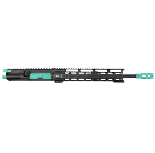 MCS AR-15 5.56 NATO 16" CARBINE KIT WITH 12" M LOK HANDGUARD - CERAKOTE ROBINS EGG 