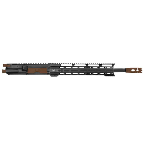 MCS AR-15 5.56 NATO 16" CARBINE UPPER WITH 12" M LOK HANDGUARD - CERAKOTE BURNT BRONZE  MCS AR-15 5.56 NATO 16" CARBINE UPPER WITH 12" M LOK HANDGUARD - CERAKOTE BURNT BRONZE