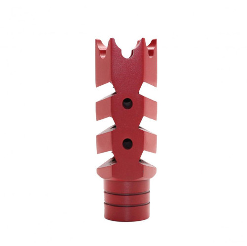 223 / 5.56 Shark Muzzle Brake 1/2x28 TPI – Includes Crush Washer & Jam Nut – Made In USA