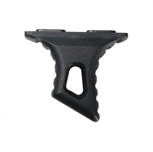MCS AR-15 M-LOK Small Angled Hand Stop - Black  MCS AR-15 M-LOK Small Angled Hand Stop - Black