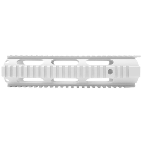 MCS AR-15 10" Mid Length Free Float Handguard - Cerakote - Bright White 