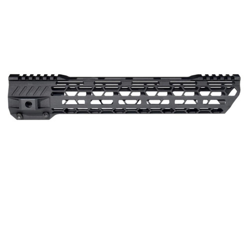 MCS 13" Super Light Free Float M-LOK Handguard with Partial Top Rail, 223/5.56 