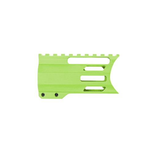 MCS AR-15 4" Combat M-Lok Handguard "C" Cut - Cerakote Zombie Green 