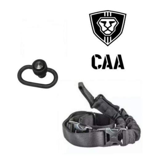 CAA MCK OPS One Point Sling Push Button Swivel Combo for Micro Roni MCK   CAA MCK OPS One Point Sling Push Button Swivel Combo for Micro Roni MCK