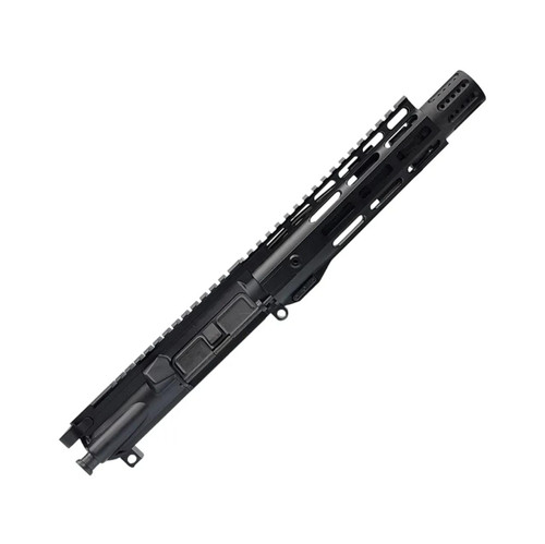 MCS 7.5″ 5.56 NATO BLACK UPPER - FAKE SUPPRESSOR/FLASH HIDER 