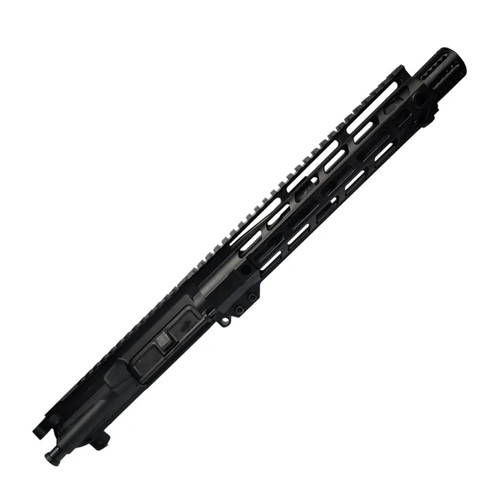 10.5″ 5.56 NATO BLACK UPPER - FAKE SUPPRESSOR/FLASH HIDER