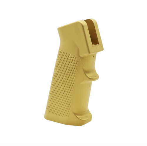 AR-15/10 A2 Style Pistol Grip w/ Screw & Lock Washer - Cerakote Gold