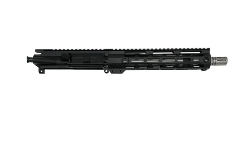 MCS AR-15 5.56 NATO Assembled Pistol Upper, 10.5" Stainless Steel Barrel 1 7 Twist, Carbine gas system - Black 