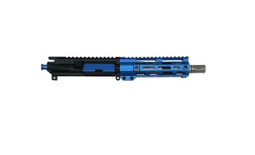 MCS AR-15 .223 Wylde Assembled Pistol Upper, 7.5" Stainless Steel Barrel 1 7 Twist - Blue 