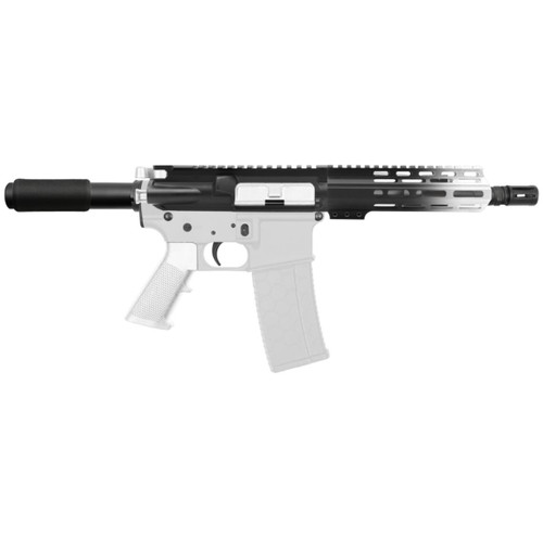 MCS AR-15 5.56 NATO 7.5'' PISTOL KIT - FORGED UPPER WITH 7'' HANDGUARD - CERAKOTE GRADIENT BRIGHT WHITE  MCS AR-15 5.56 NATO 7.5'' PISTOL KIT - FORGED UPPER WITH 7'' HANDGUARD - CERAKOTE GRADIENT BRIGHT WHITE