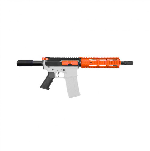 MCS AR-15 5.56 NATO 10" PISTOL KIT WITH 10" HANDGUARD - CERAKOTE ORANGE 