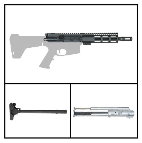 MCS AR-15 "DEFENSE HIGH" 9-INCH .22 LR PISTOL COMPLETE UPPER  MCS AR-15 "DEFENSE HIGH" 9-INCH .22 LR PISTOL COMPLETE UPPER