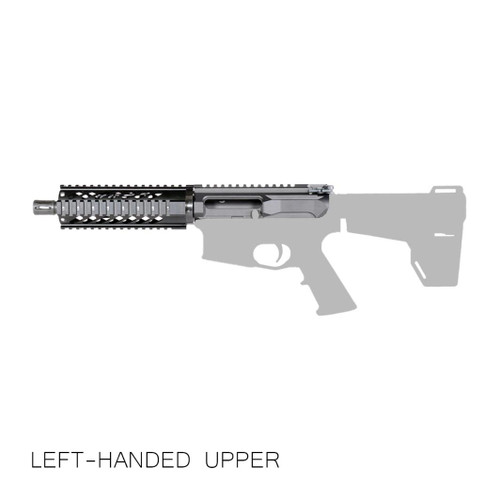 MCS AR-15 "Left Handed Pistol Upper" 5.56 NATO 7.5" 4150 CMV Phosphate 1:7T 7" Picatinny / Quad Rail ELD Performance Upper Build Kit 