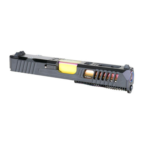 MCS 9MM COMPLETE SLIDE KIT 'TIME CUBE' - GLOCK 19 GEN 1-3 COMPATIBLE 