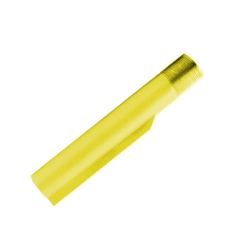 MCS AR15 Stock Buffer Tube - Mil-Spec - 6 Positions - Cerakote Lemon Zest  MCS AR15 Stock Buffer Tube - Mil-Spec - 6 Positions - Cerakote Lemon Zest