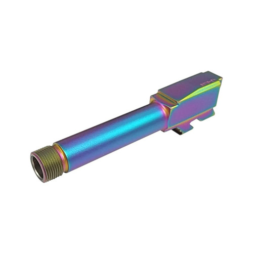 MCS G43-BART-R – GLOCK® G43 THREADED CHAMELEON (RAINBOW) MATCH BARREL 