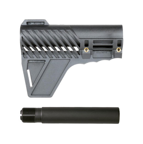 MCS AR-15 POLYMER STABILIZING BRACE WITH PISTOL BUFFER TUBE  MCS AR-15 POLYMER STABILIZING BRACE WITH PISTOL BUFFER TUBE