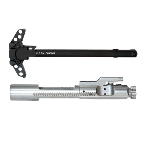 MCS AR-15 AMBIDEXTROUS CHARGING HANDLE + NICKEL BORON BOLT CARRIER GROUP FOR 556/300BLK/350 LEGEND 