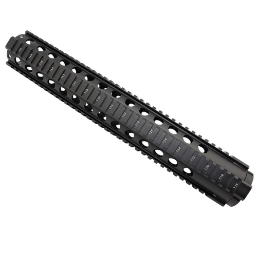 MCS AR-15 Extended Length One Piece Free Float Handguard - 15" Inch 