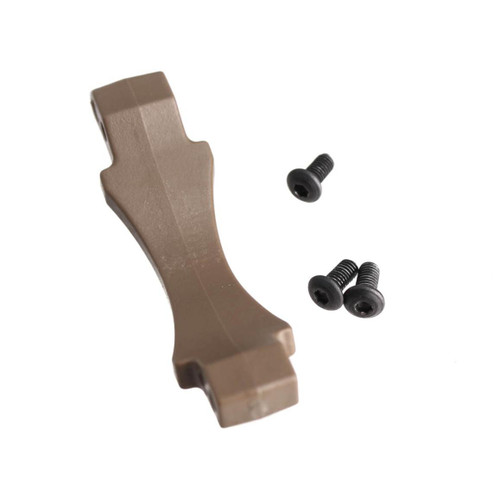 MCS AR-15 Polymer Trigger Guard Assembly - Tan  MCS AR-15 Polymer Trigger Guard Assembly - Tan