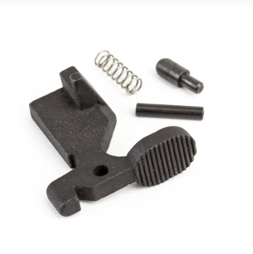 AR-15 Bolt Catch Assembly Kit with Plunger, Spring & Roll Pin -Black