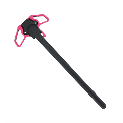 MCS AR-10 / LR-308 DUAL AMBIDEXTROUS CHARGING HANDLE - CERAKOTE PINK 