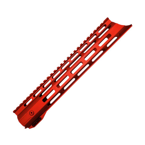 MCS AR-15 12″ M-LOK Anodized Rail - Red 