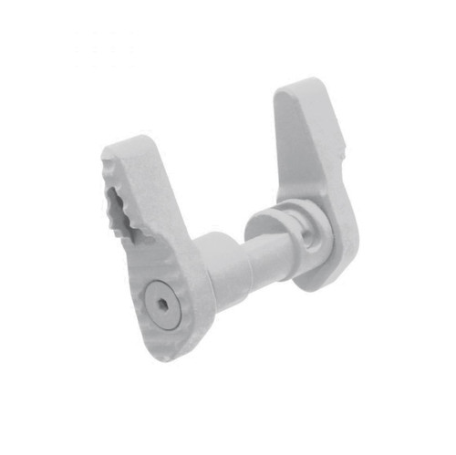 MCS AR-15 Ambidextrous Safety Selector V.2 - Cerakote Glacier Silver 