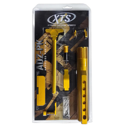 XTS AR-15 ANODIZED PARTS KIT - GOLD 