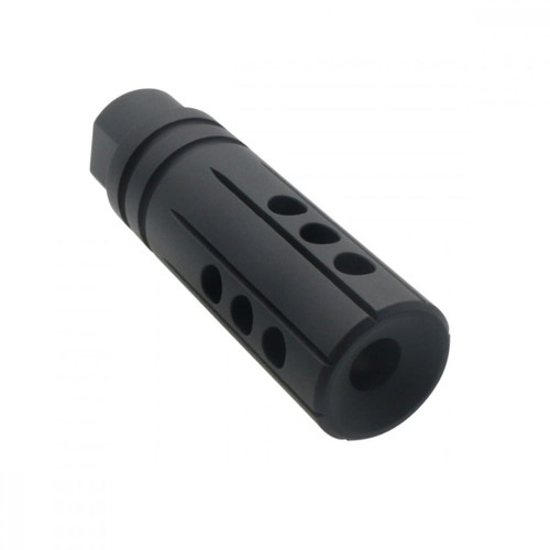 MCS AR-10 LR-308 13 Multi Port Muzzle Brake - 5/8”x24 Thread Pitch - Made in U.S.A 