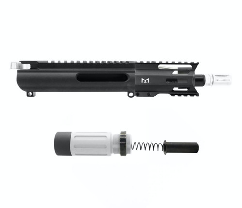 AR-15 5.56 NATO 5'' SLICK SIDE PISTOL UPPER - FORGED UPPER WITH
