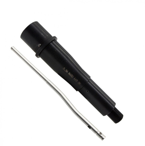 MCS AR-15 5.56 NATO 5'' Pistol Length Barrel 1:5 5R Twist Nitride and Micro Gas Tube - Made in USA 