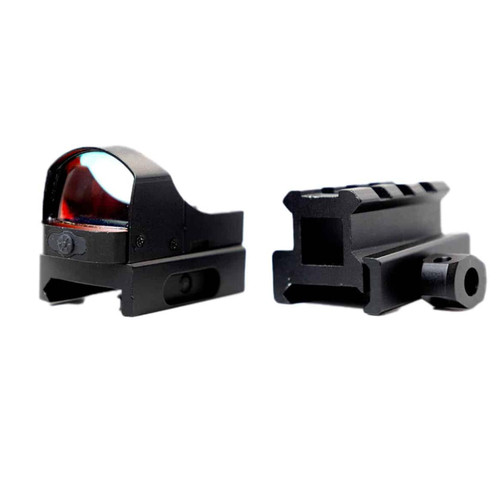 Meta Tactical META Tactical Micro Red Dot Sight with Picatinny Rail Mount and Riser  Meta Tactical META Tactical Micro Red Dot Sight with Picatinny Rail Mount and Riser