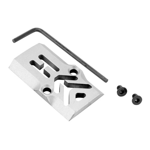 MCS RMR Cover Plate for Glock 17/19/26 V1 - Raw  MCS RMR Cover Plate for Glock 17/19/26 V1 - Raw