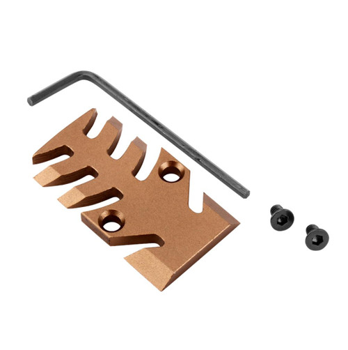 MCS RMR Cover Plate for Glock 17/19/26 V3 - Tan  MCS RMR Cover Plate for Glock 17/19/26 V3 - Tan