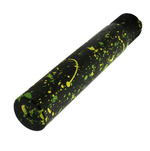 MCS AR-15 Pistol Buffer Tube - Base Black - Pattern - Highland Green - Lemon Zest - Zombie Green - Cerakote Splatter 