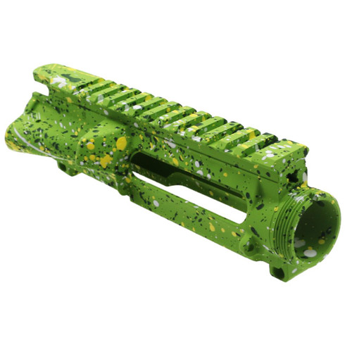 AR-15 Mil-Spec Upper Receiver - Base OD Green - Pattern - Zombie