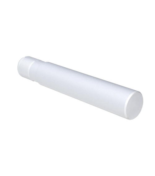 MCS Pistol Buffer Tube - 7.3” - OD 1.25" - Matte Silver 