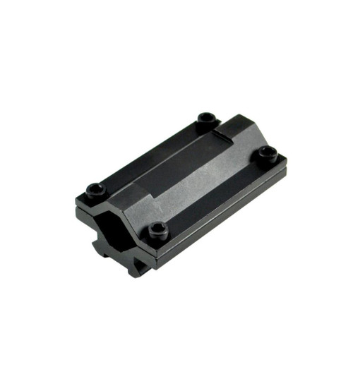 MCS Barrel Mount Picatinny Rail Section - Fits Barrel OD 0.51" - 0.78" - Rail length 2.4" 