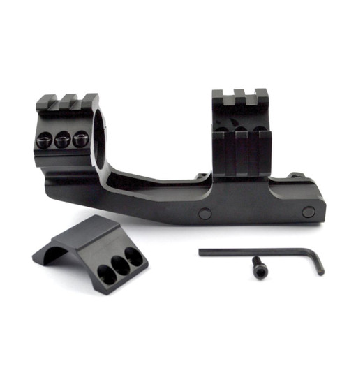 MCS 30mm High Profile Cantilever Scope Mount With Mini Top Rail 