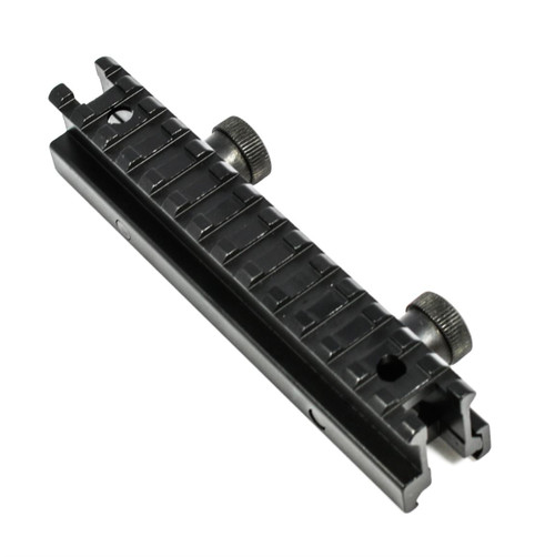 MCS Tactical Flat Top 1" Riser Mount - Black 