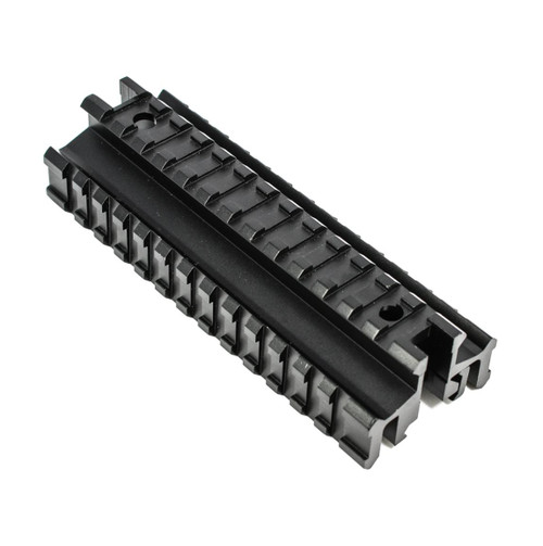 MCS Tactical Flat Top See-thru Tri-rail 1" Riser Mount 