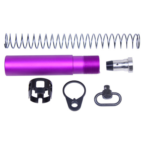 MCS AR-15 Micro AR Pistol Buffer System - USA Made - Anodized Purple 