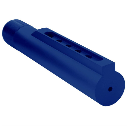 MCS AR-15 Stock Buffer Tube -Mil-Spec -6 Positions - Cerakote Blue Flame 