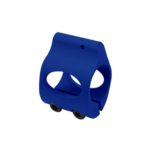 MCS .750 Low Profile Steel Gas Block with CLAMP-ON - Cerakote Blue Flame 