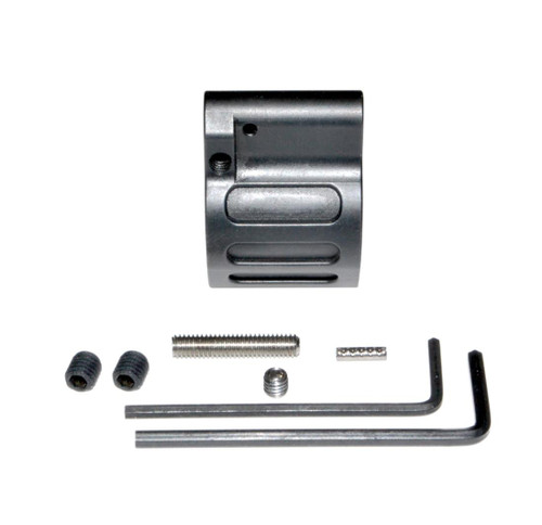MCS .750” Adjustable Low Profile Gas Block, Black Steel  MCS .750” Adjustable Low Profile Gas Block, Black Steel