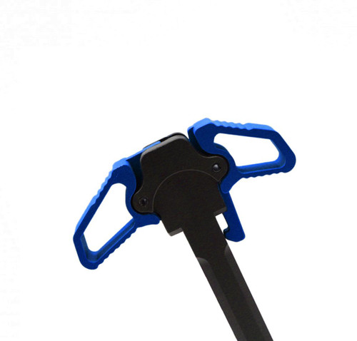 MCS AR-15 Ambidextrous Charging Handle - CERAKOTE BLUE FLAME 